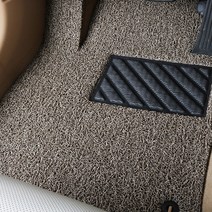 노버블 확장형 코일카매트, 브라운, 현대 제네시스 올뉴G80 4륜 2020.4~, 현대