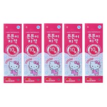 튼튼이치약 딸기향, 80g, 5개