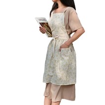 내츄럴앤삼십육점오도 플로렌스 에이프런, 옐로우, 1개