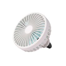 KOCE 차량용 송풍구팬 화이트, GXZ-F829