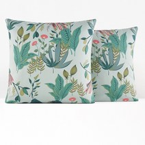 라흐두뜨 퍼케일면 플라워 베개커버 G007684