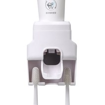 디엠코퍼레이션 부착형 벽걸이 자동 치약짜개 화이트, 1개