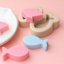 앵글띵 물고기 앤 조개 2구 실리콘몰드