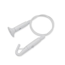 와이어 천장 피스 액자걸이 소, 화이트, 1개