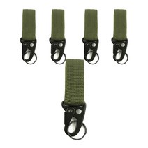 molle 키퍼 밀리터리 벨트 키홀더, 그린, 5개