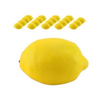 [미니어처과일] 대한 과일 푸드 음식 모형 컨셉 촬영 인테리어 소품 20p, 004 레몬
