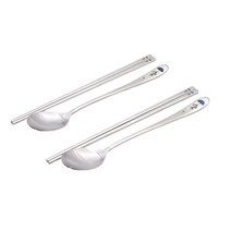 테이블아트 파란우산 수저 2벌 세트, 무광실버, 숟가락 2p + 젓가락 2p