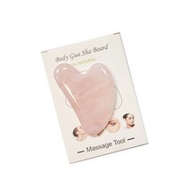 로즈쿼츠 하트 괄사 마사지기, 1개, 혼합색상