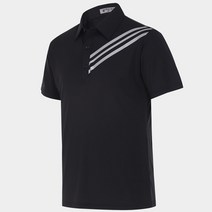 클라우스 남성용 스포티 카라 스판 반팔티셔츠 KL3329