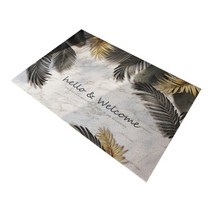 스타 코지한 디자인 발 매트 45 x 75 cm, TYPE 09, 1개