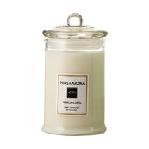 캔들백화점 핸드메이드 심지없는 워머전용 천연 소이 캔들 370ml, 잉글리쉬페어 앤 프리지아, 1개