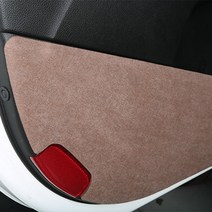 차덕후 자동차 스크레치 방지 도어커버, 현대 코나, 브라운