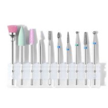 네일케어 비트 10종 세트, 혼합색상, 1세트