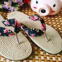 플라카 여성용 PLAKA 샌들 + 칼랑 꽃무늬 백