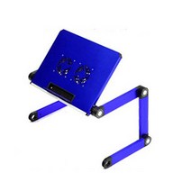Small 스마트 노트북 거치대 팬탑재, 블루