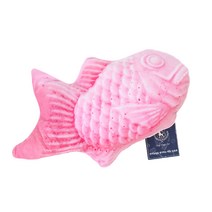 딩동펫 고양이 캣닢 붕어빵 인형 중, 핑크, 1개