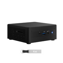 인텔 NUC 11 Performance 미니 PC NUC11PAHi3 (i3-1115G4 WIN미포함 RAM 4GB) + USB 8GB 랜덤발송, 기본형