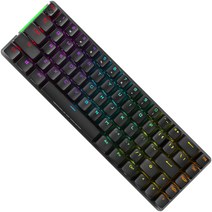 에이수스 ROG FALCHION RD US 적축 영문 유무선 68키 미니 게이밍 무선 키보드, 텐키리스, 90MP01Y0-BKUA00