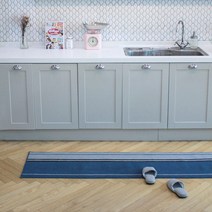 리오 롱 다용도 발매트, 블루