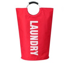 케이유니언 대용량 옥스퍼드 빨래가방, 레드, 1개