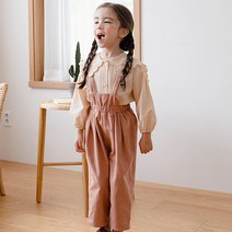 베베쥬 여아용 엘리스 오버롤 팬츠