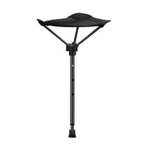 하이어데코 접이식 캠핑 의자 45 x 7 x 7 cm KGW21072603, 블랙, 1개