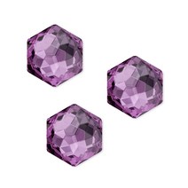 스와로브스키 4683 판타지헥사곤 네일스톤 8mm, 아메지스트, 3개