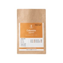 더치앤빈 콜롬비아 톨리마 수프리모 커피원두, 200g, 핸드드립 / 프렌치프레스