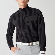 헤지스골프 남성용 플리스 반집업 티셔츠 HUTS1D763