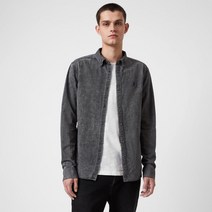 올세인츠 남성용 Casual BURLINGTON SHIRT