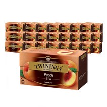 트와이닝 복숭아 티, 2g, 25개