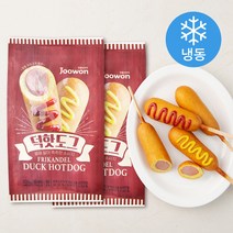 주원산오리 덕 핫도그 6개입 (냉동), 420g, 2개