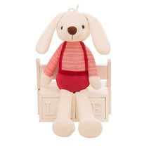 네이처타임즈 귀여운 토끼 인형, 레드, 60cm
