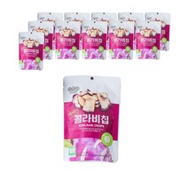 오희숙전통부각 콜라비칩, 30g, 12개
