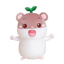 해솔 햄토리 스마일 바디필로우, 브라운