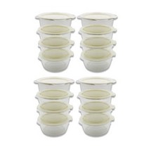 이지앤프리 이지쿡 대용량 국용기 아이보리 650ml, 16개
