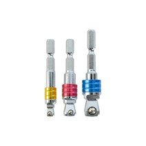 세신버팔로 볼소켓 어댑터 컬러링타입 3종 세트 109-9588 CBA3S, 1세트