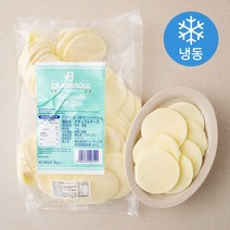Grananolo 이탈리아산 모짜렐라 슬라이스 (냉동), 1kg, 1개