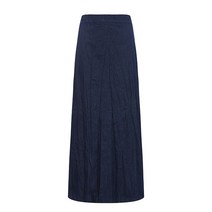 비엔엑스 뒷트임 데님 스커트