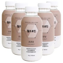 웰프로틴 코코넛 다이어트쉐이크, 40g, 5개