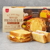 삼립 계란옷 입은 몬테크리스토 토스트 에그 소시지 샌드 3개입, 540g, 1개