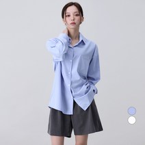 어썸어라운드 여성용 루즈 오버핏 셔츠