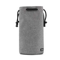 마이크로 싱글 커버 보호 포켓형 dslr 렌즈 파우치 L, 1개, 그레이