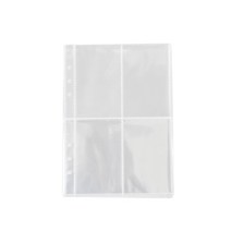 홈리미엄 쁘띠쁘띠실 스크랩 포토카드북 사진 앨범 필름 4칸, 반투명, 25매