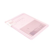 베스트 A4 클리어파일 10p, 레드, 1개