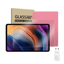 태클라스트 T40 PRO PD 고속충전 고성능 옥타코어 LTE 태블릿PC   PD충전기   강화패키지, 그레이(태블릿PC), 핑크(강화패키지), 128GB