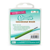 바이핏 I형 클린픽 치간 칫솔 그린 SS 61mm, 40개입, 1개