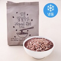 [cj칼국수] 담꽃 팥칼국수 밀키트 2인분 (냉동), 820g, 1개