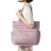 애드에딧 워즈 기저귀가방 숄더백, 다크핑크