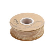 신데렐라 포장리본끈, 9.1m, 베이지골드